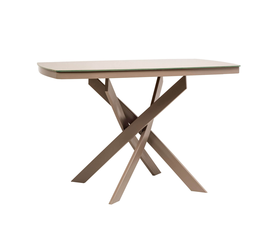 Τραπέζι Orion 120 Μόκα 120 x 75 x 75