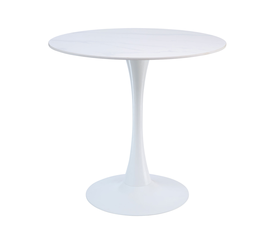 Τραπέζι Tiamo λευκό μάρμαρο Φ70εκ. 70 x  x 75