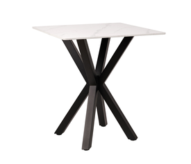 Τραπέζι Alberto λευκό μάρμαρο 70 x 70 x 76