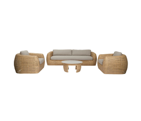 ARCATA ΣΕΤ ΣΑΛΟΝΙ 4ΤΜΧ  RATTAN
