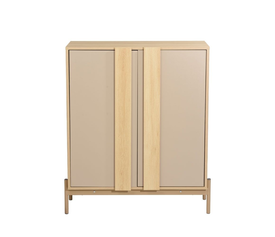 CAPPUCCINO ΚΟΜΟΤΑ-ΠΑΠΟΥΤΣΟΘΗΚΗ 2ΠΟΡΤΕΣ 3ΡΑΦΙΑ SONOMA LATTE 84.4x36.5x97