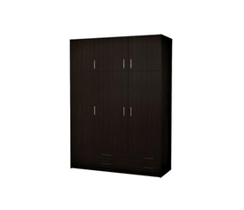 Παιδική ντουλάπα τρίφυλλη με πατάρι βέγγε