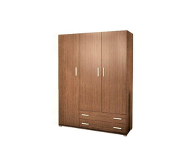 Παιδική ντουλάπα τρίφυλλη καρυδί