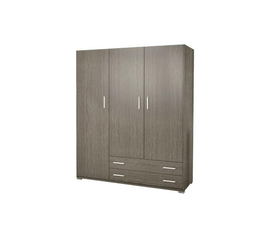 Παιδική ντουλάπα τρίφυλλη σταχτί