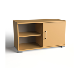 Έπιπλο Τηλεόρασης Μονόφυλλο με 1 Ράφι 90x40xH51cm