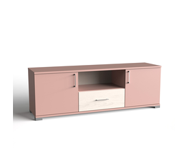 Έπιπλο Τηλεόρασης Δίφυλλο με 1 Συρτάρι 150x40xH51cm