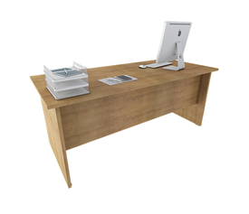 Ίσιο Επαγγελματικό Γραφείο χωρίς Συρτάρια 120/140/160/180/200x80xH73cm