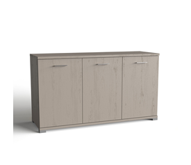 Τρίφυλλος Μπουφές με 3 Ράφια 150x50xH84cm