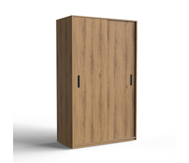 Δίφυλλη Ντουλάπα Συρόμενες Πόρτες 140x60xH220cm