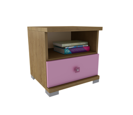 Κομοδίνο 1 Συρτάρι Ελληνικής Κατασκευής 45x40xH44cm ALN