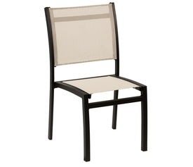 Στοιβαζόμενη Καρέκλα Αλουμινίου Με Textilene Ύφασμα 50 x 54 x 86(h)cm