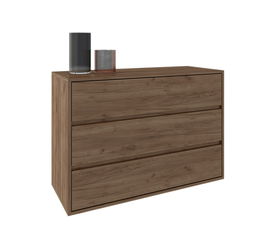 Τουαλέτα 3 Συρτάρια Ελληνικής Κατασκευής 110x45xH78cm ALN