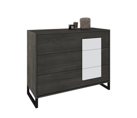 Τουαλέτα 3 Συρτάρια Ελληνικής Κατασκευής 90x45xH85cm ALN 904