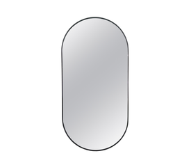 OVALIS ΚΑΘΡΕΠΤΗΣ ΤΟΙΧΟΥ ΜΑΥΡΟ 60x120cm