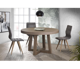 Τραπέζι τραπεζαρίας Ronde  Τ11 Φ120Χ75