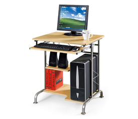 ΓΡΑΦΕΙΟ 65Χ50Χ75εκ.MDF/PVC/ΜΕΤΑΛ. ΑΣΗΜΙ