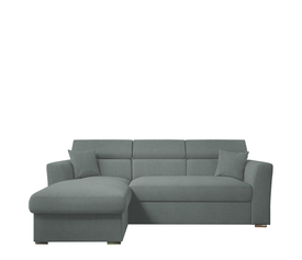 Καναπές Γωνιακός Αριστερή Γωνία AUDREY Ανοιχτό Γκρι 243x174x80/91cm