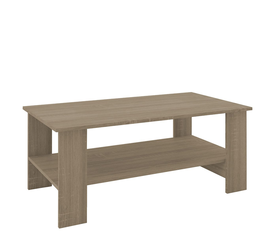 Τραπεζάκι Σαλονιού ΑΛΚΗΣΤΗ Raw Endgrain Oak/K105 100x55x41cm