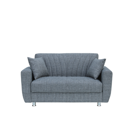 Καναπές Κρεβάτι Διθέσιος JUAN Γκρι 150x84x86cm
