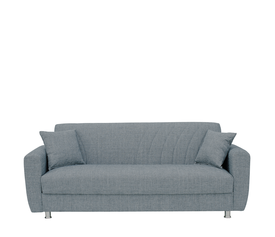 Καναπές Κρεβάτι Τριθέσιος JUAN Γκρι 210x84x86cm