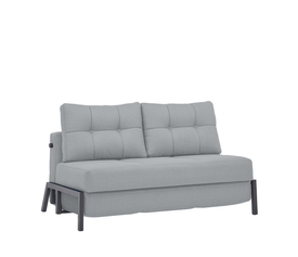 Καναπές Κρεβάτι Διθέσιος GAEL Ανοιχτό Γκρι 150x91x90cm