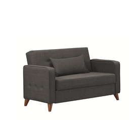Καναπές Κρεβάτι Διθέσιος GABRIEL 2S Γκρι 146x79x81cm