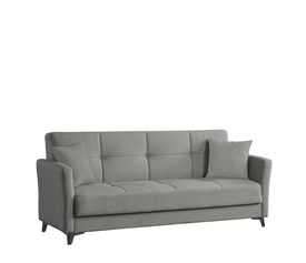 Καναπές Κρεβάτι Τριθέσιος JAVIER 3S Γκρι 210x84x86cm