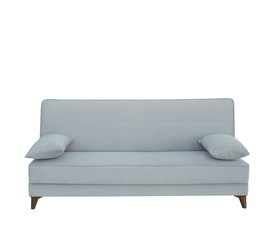 Καναπές Κρεβάτι Τριθέσιος LEO Ανοιχτό Γκρι 195x82x90cm