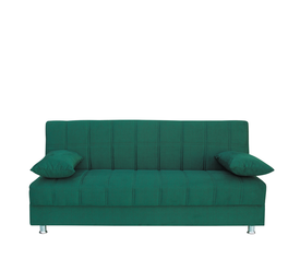 Καναπές Κρεβάτι Τριθέσιος LAURA Μέντα 190x84x86cm