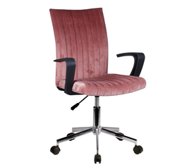 Καρέκλα Γραφείου ROXY Σάπιο Μήλο Βελούδο 55x58x86-96cm
