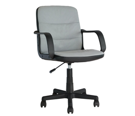 Καρέκλα Γραφείου ISTROS Γκρι Ύφασμα/PVC 56x57x85-97cm