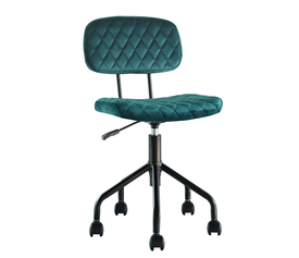 Καρέκλα Γραφείου ANUBIS Πράσινο Βελούδο 53x43x85-93.5cm