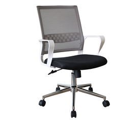 Καρέκλα Γραφείου HALEY Γκρι/Μαύρο Mesh 58x59x103cm