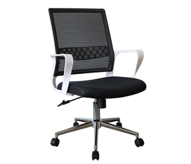 Καρέκλα Γραφείου HALEY Μαύρο Mesh 58x59x103cm