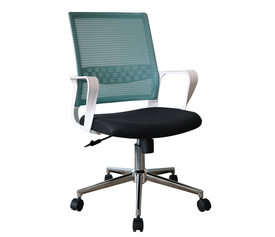 Καρέκλα Γραφείου HALEY Μπλε/Μαύρο Mesh 58x59x103cm