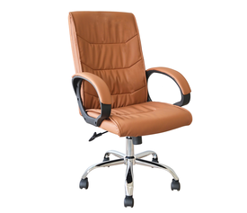 Καρέκλα Γραφείου Διευθυντή COCHRAN Camel PVC 65x68x120cm