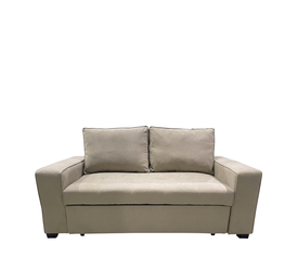 Καναπές Κρεβάτι Διθέσιος ArteLibre AISHA Καφέ Ύφασμα 176x102x91cm