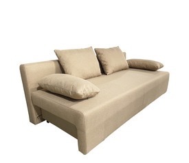 Καναπές Κρεβάτι Τριθέσιος URBAN LOUNGE 3S Ανοιχτό Καφέ Ύφασμα 194x93x72cm