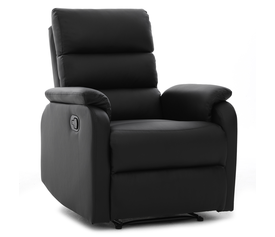 Πολυθρόνα Ανακλινόμενη TALITHA Μαύρο PU 79x97x101cm