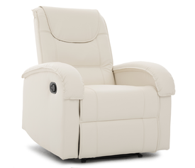 Πολυθρόνα Ανακλινόμενη CELAENO Εκρού PU 80x96x97cm