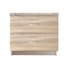 Κομοδίνο SEDUM Φυσικό χρώμα 40x40x45cm