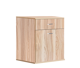 Κομοδίνο MILLE Φυσικό Μοριοσανίδα/Μελαμίνη 40x40x60cm