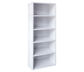 Ραφιέρα VANJA Λευκό Μοριοσανίδα/Μελαμίνη 60x24x170cm