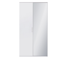 Παπουτσοθήκη OLIVIA Λευκό Μοριοσανίδα/Μελαμίνη 60x32x180cm