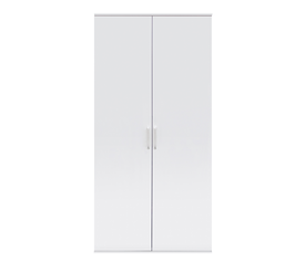 Παπουτσοθήκη SARA Λευκό Μοριοσανίδα/Μελαμίνη 80x40x180cm