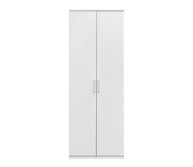 Ντουλάπα Δίφυλλη REIDUN Λευκό Μοριοσανίδα 60x50x195cm