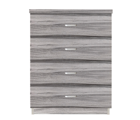 Συρταριέρα OCOLA Γκρι Σκούρο Μοριοσανίδα/Μελαμίνη 60x40x80cm