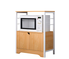 Ραφιέρα Κουζίνας AMUR Δρυς/Λευκό MDF/Μέταλλο 60x30x70cm