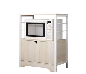 Ραφιέρα Κουζίνας AMUR Maple/Λευκό MDF/Μέταλλο 60x30x70cm