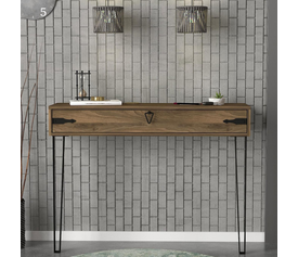 Κονσόλα Thira Καφέ 120x35x90cm